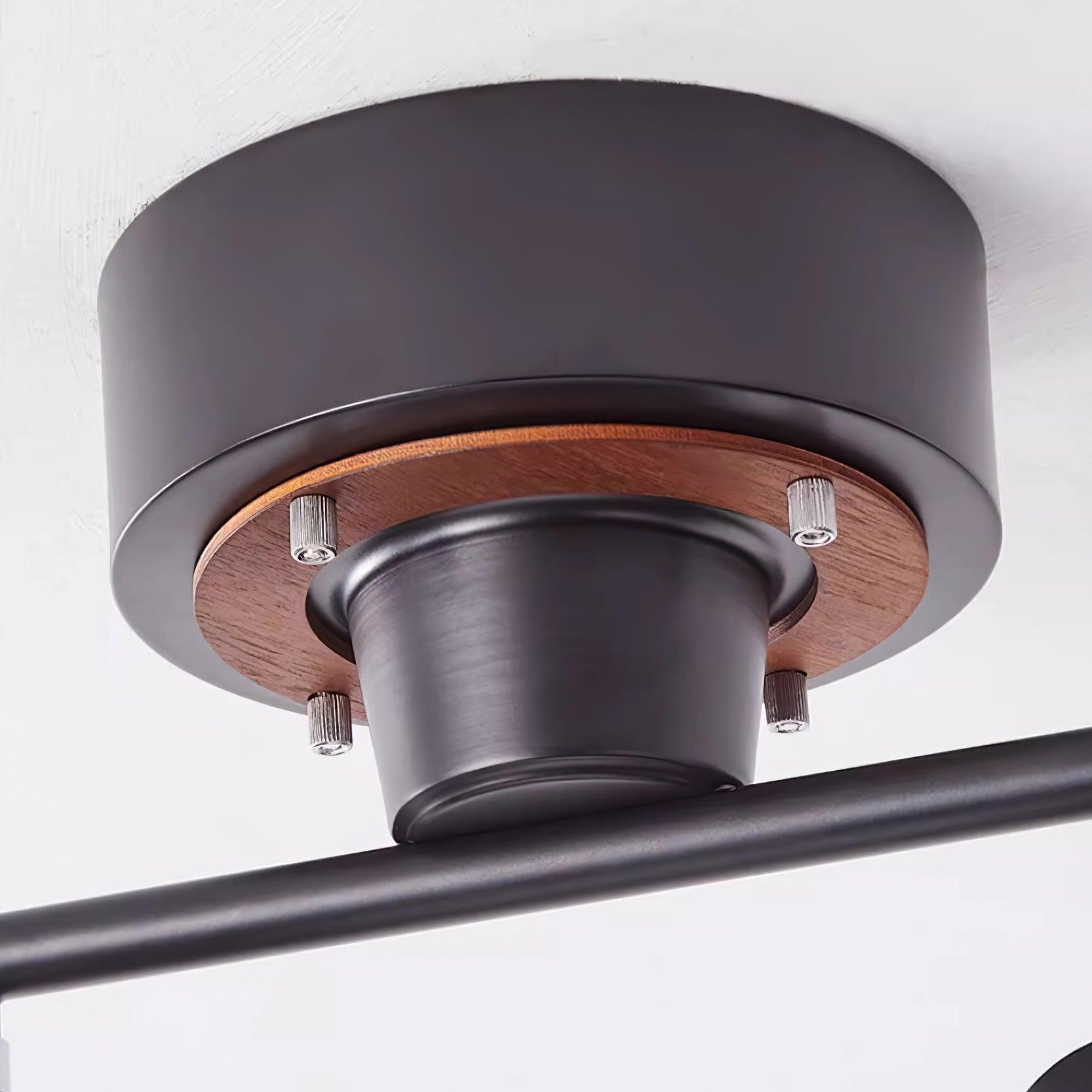 Iphitos - Wood Head Track Lighting