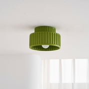 Rhode - Pleated Resin Ceiling Lamp