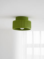 Rhode - Pleated Resin Ceiling Lamp