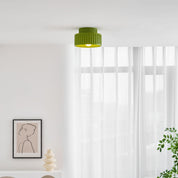 Rhode - Pleated Resin Ceiling Lamp