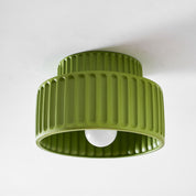 Rhode - Pleated Resin Ceiling Lamp