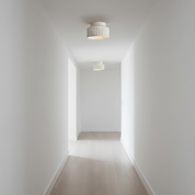 Rhode - Pleated Resin Ceiling Lamp