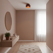 Rhode - Pleated Resin Ceiling Lamp