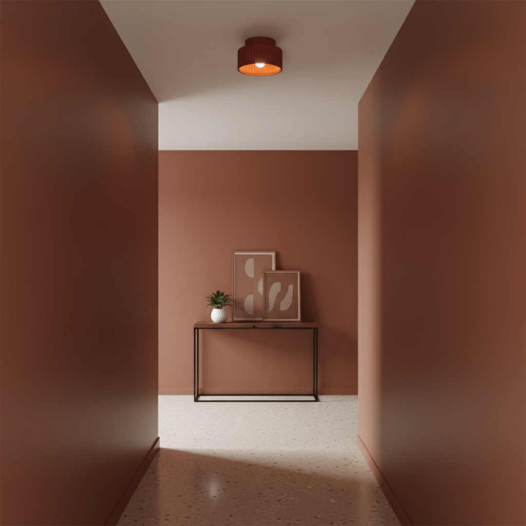 Rhode - Pleated Resin Ceiling Lamp