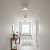 Rhode - Pleated Resin Ceiling Lamp