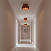 Rhode - Pleated Resin Ceiling Lamp