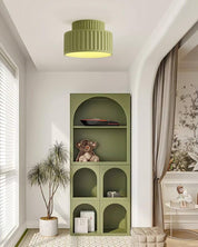 Rhode - Pleated Resin Ceiling Lamp