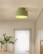 Rhode - Pleated Resin Ceiling Lamp