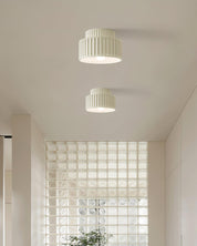 Rhode - Pleated Resin Ceiling Lamp