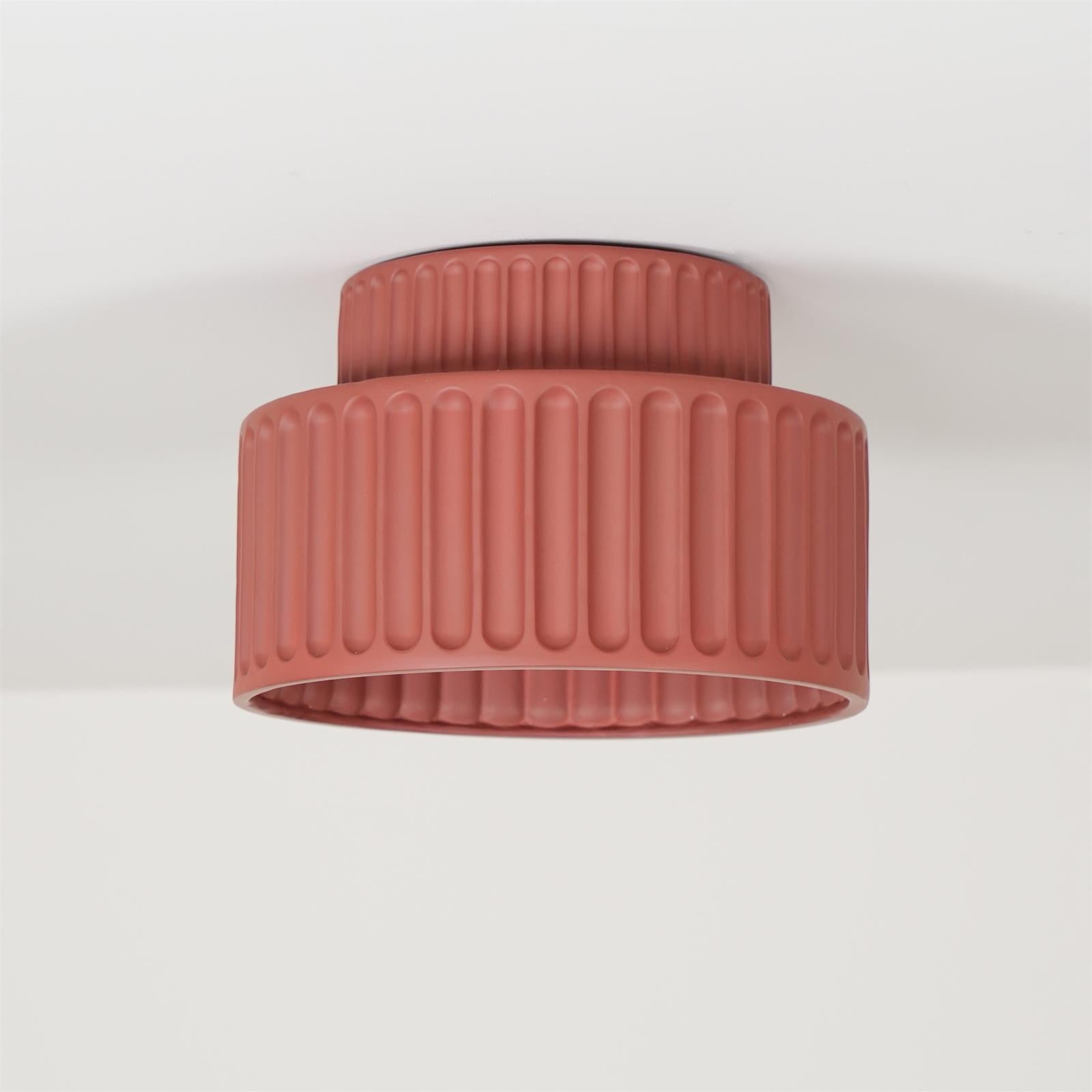 Rhode - Pleated Resin Ceiling Lamp