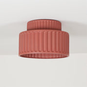 Rhode - Pleated Resin Ceiling Lamp