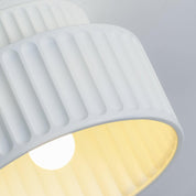 Rhode - Pleated Resin Ceiling Lamp