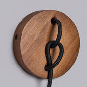 Tyro - Knotted Cord Travertine Sconce