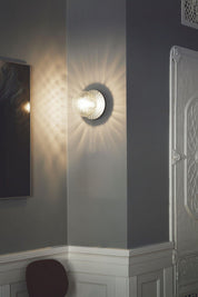 Molpe - Brass and Glass Wall Lamp