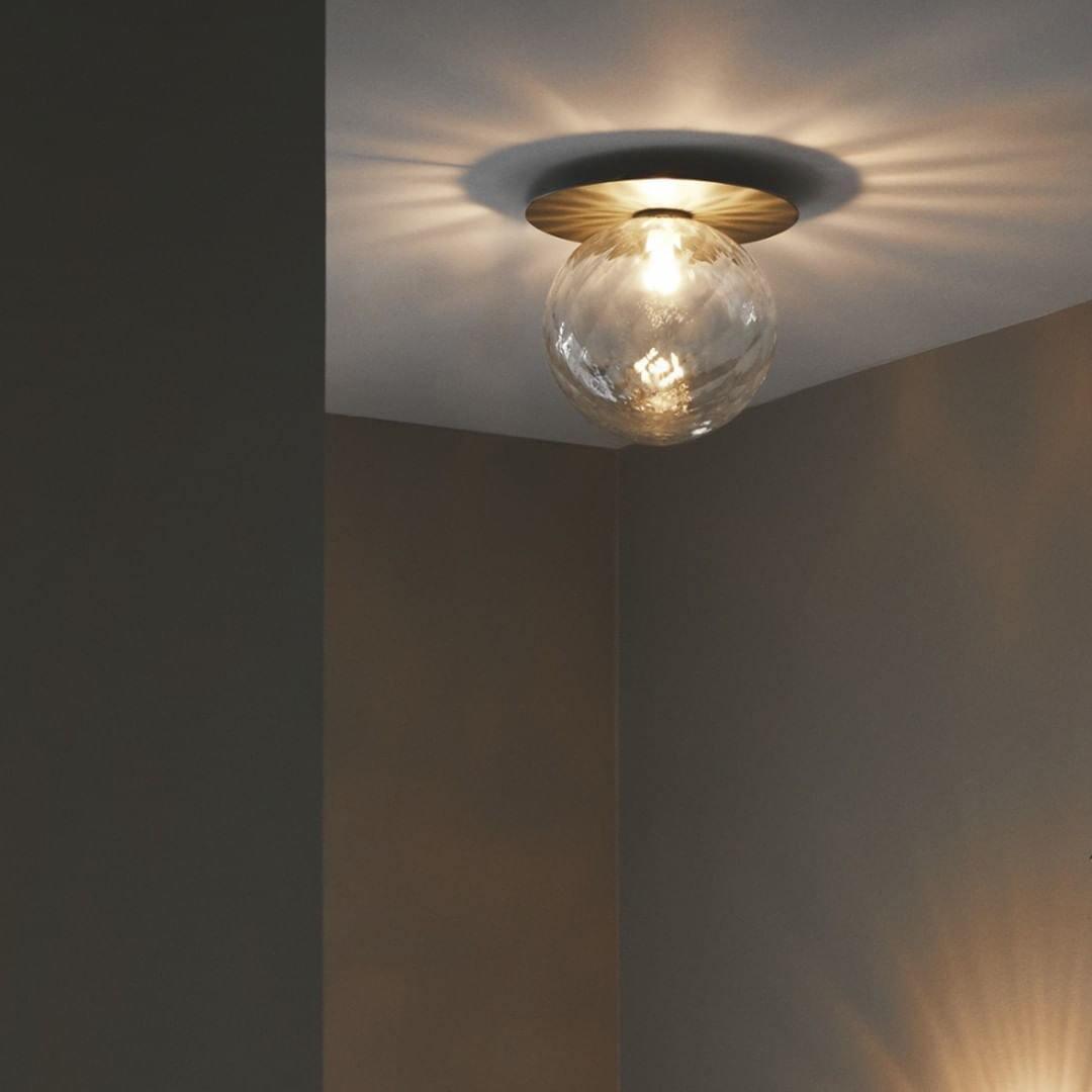 Molpe - Brass and Glass Wall Lamp