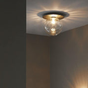 Molpe - Brass and Glass Wall Lamp