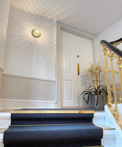 Molpe - Brass and Glass Wall Lamp