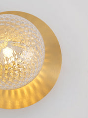 Molpe - Brass and Glass Wall Lamp