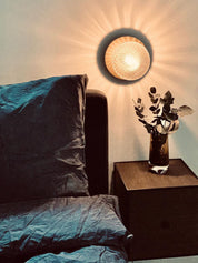 Molpe - Brass and Glass Wall Lamp