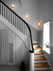 Molpe - Brass and Glass Wall Lamp
