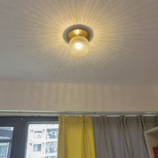 Molpe - Brass and Glass Wall Lamp