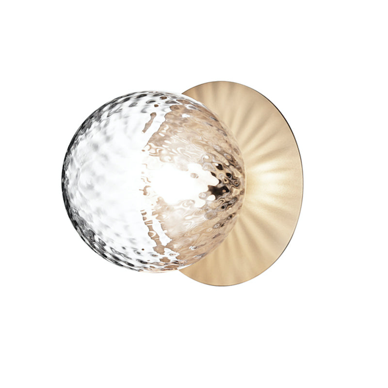 Molpe - Brass and Glass Wall Lamp