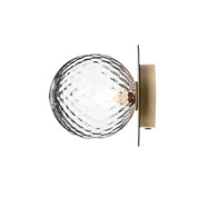 Molpe - Brass and Glass Wall Lamp