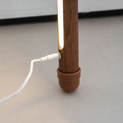 Stilbe - Slim Wood LED Floor Lamp