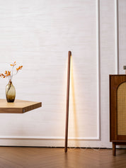 Stilbe - Slim Wood LED Floor Lamp