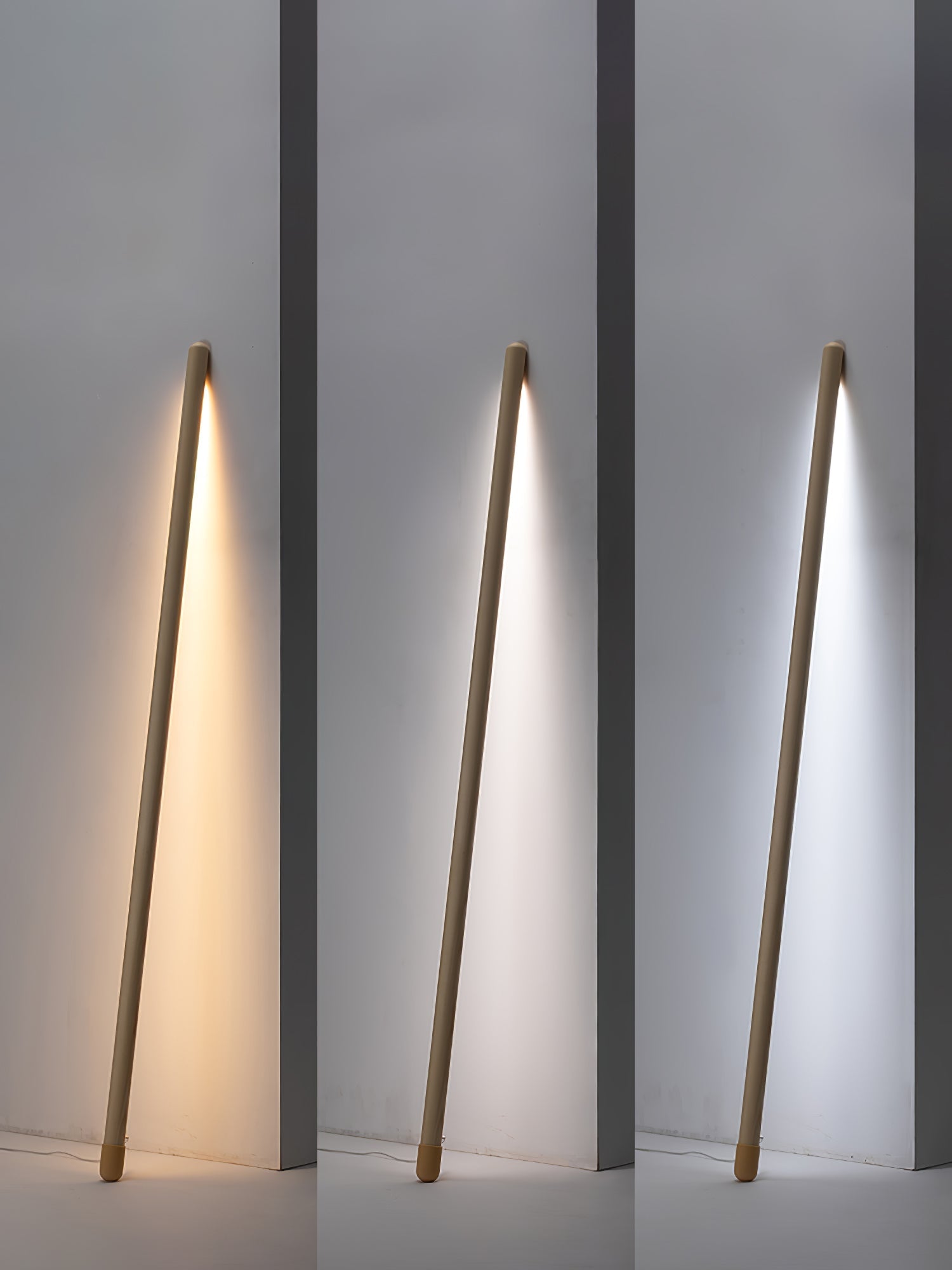Stilbe - Slim Wood LED Floor Lamp