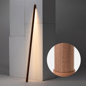 Stilbe - Slim Wood LED Floor Lamp