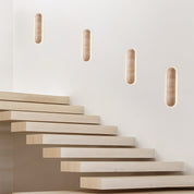 Merope - Backlit Travertine Wall Sconce