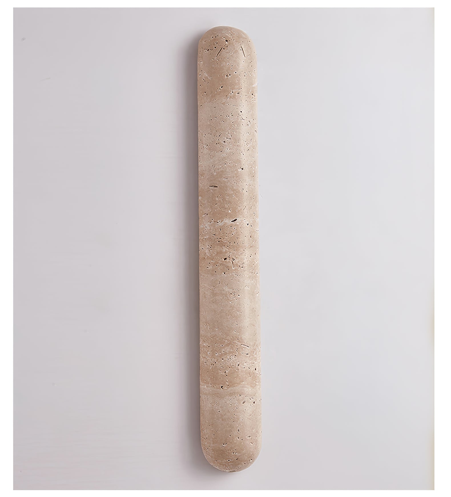 Merope - Backlit Travertine Wall Sconce