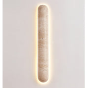 Merope - Backlit Travertine Wall Sconce