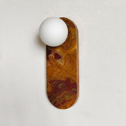 Melanthe - Marble and Glass Wall Lamp