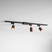 Alkaios - Walnut Grain Track Light