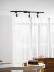 Alkaios - Walnut Grain Track Light