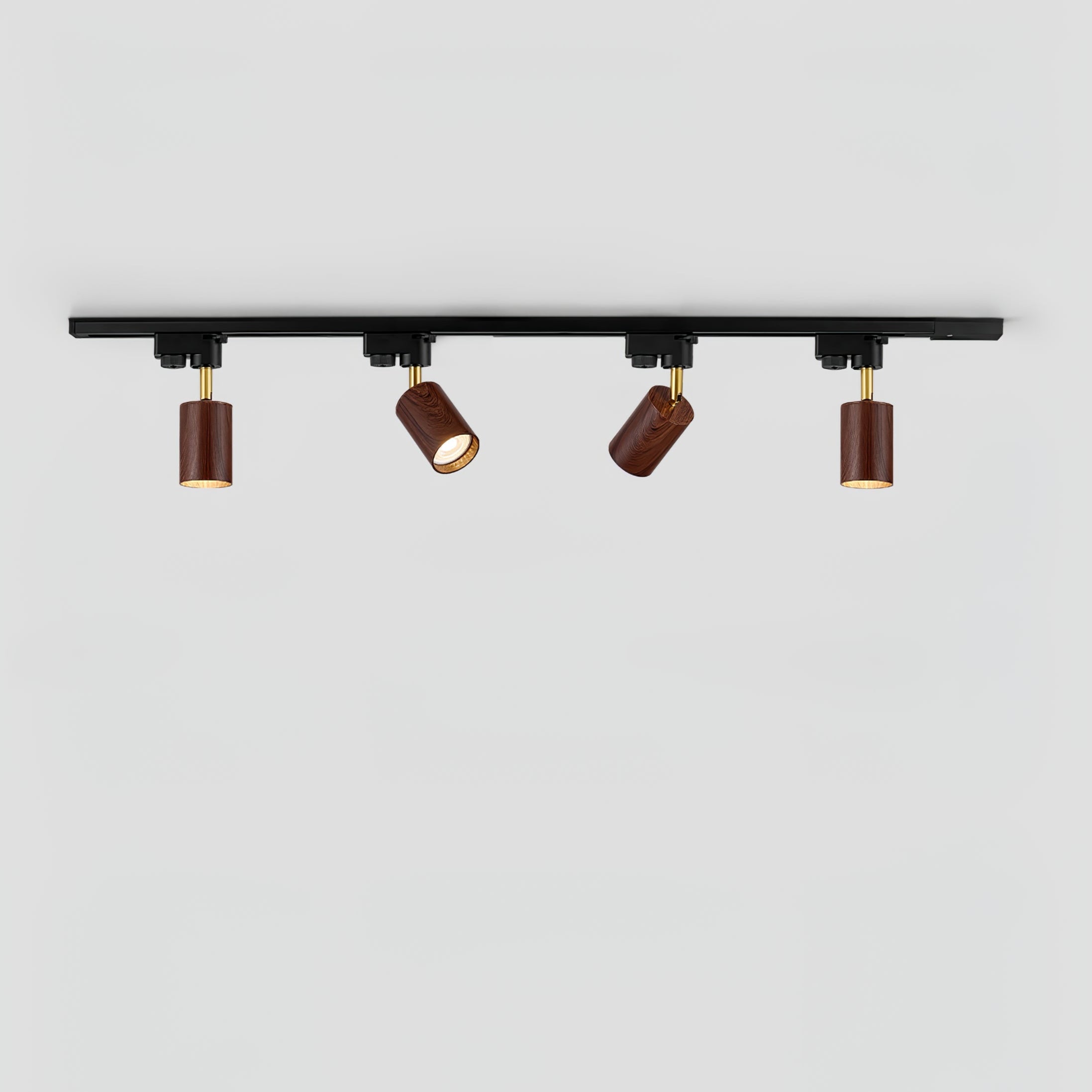 Alkaios - Walnut Grain Track Light