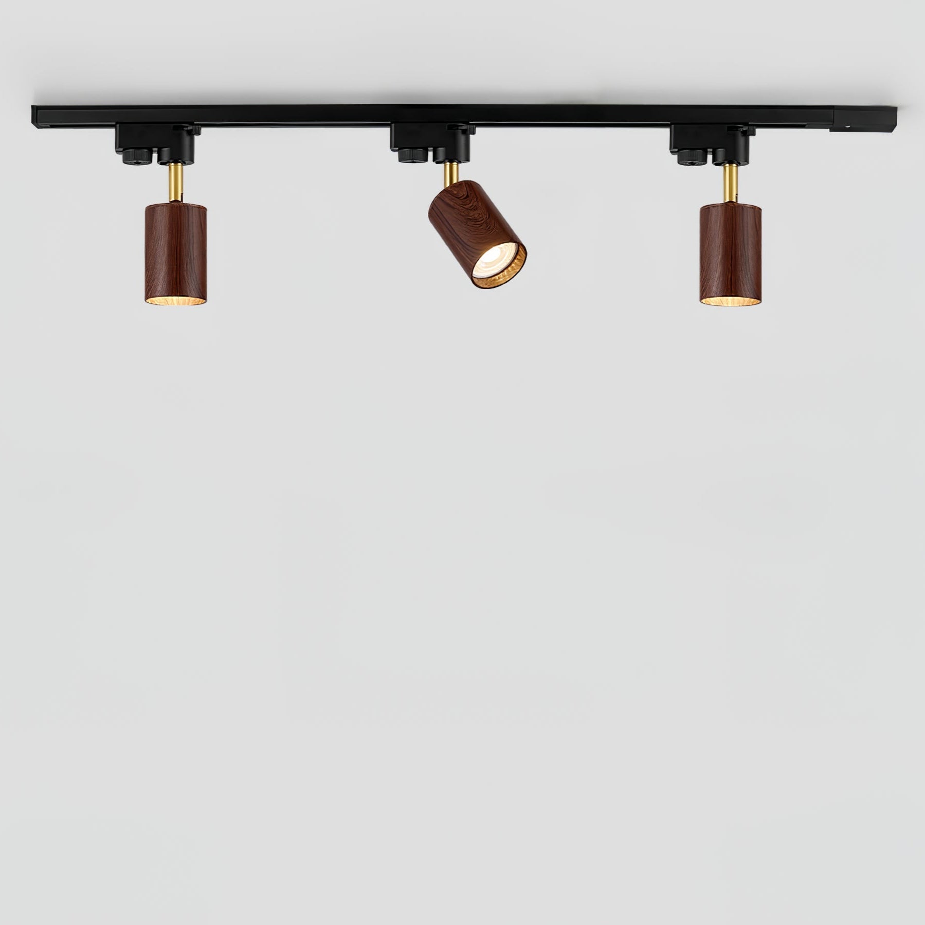 Alkaios - Walnut Grain Track Light
