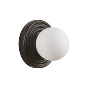 Eurybia - Concentric Travertine Ring Sconce