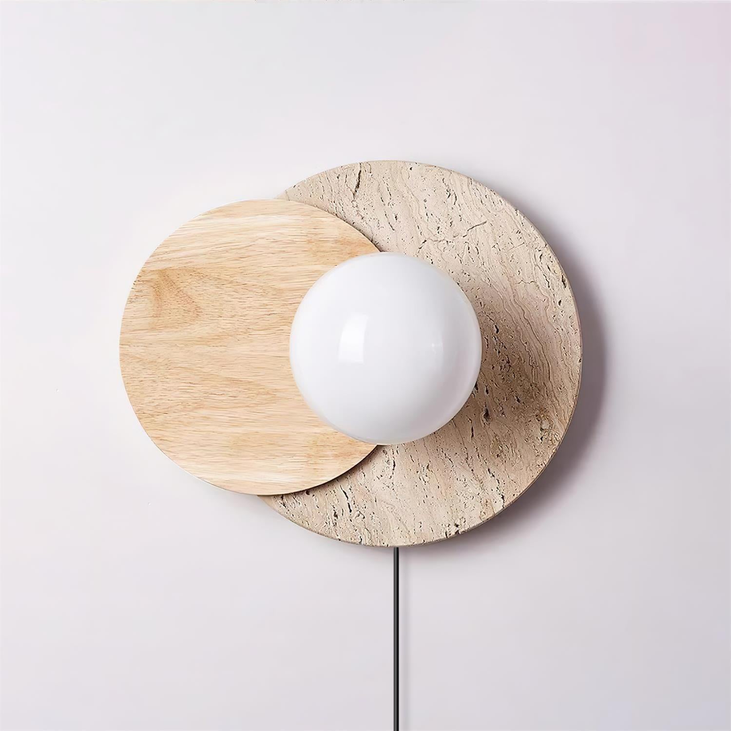 Kassandra - Plug-in Globe Wall Lamp
