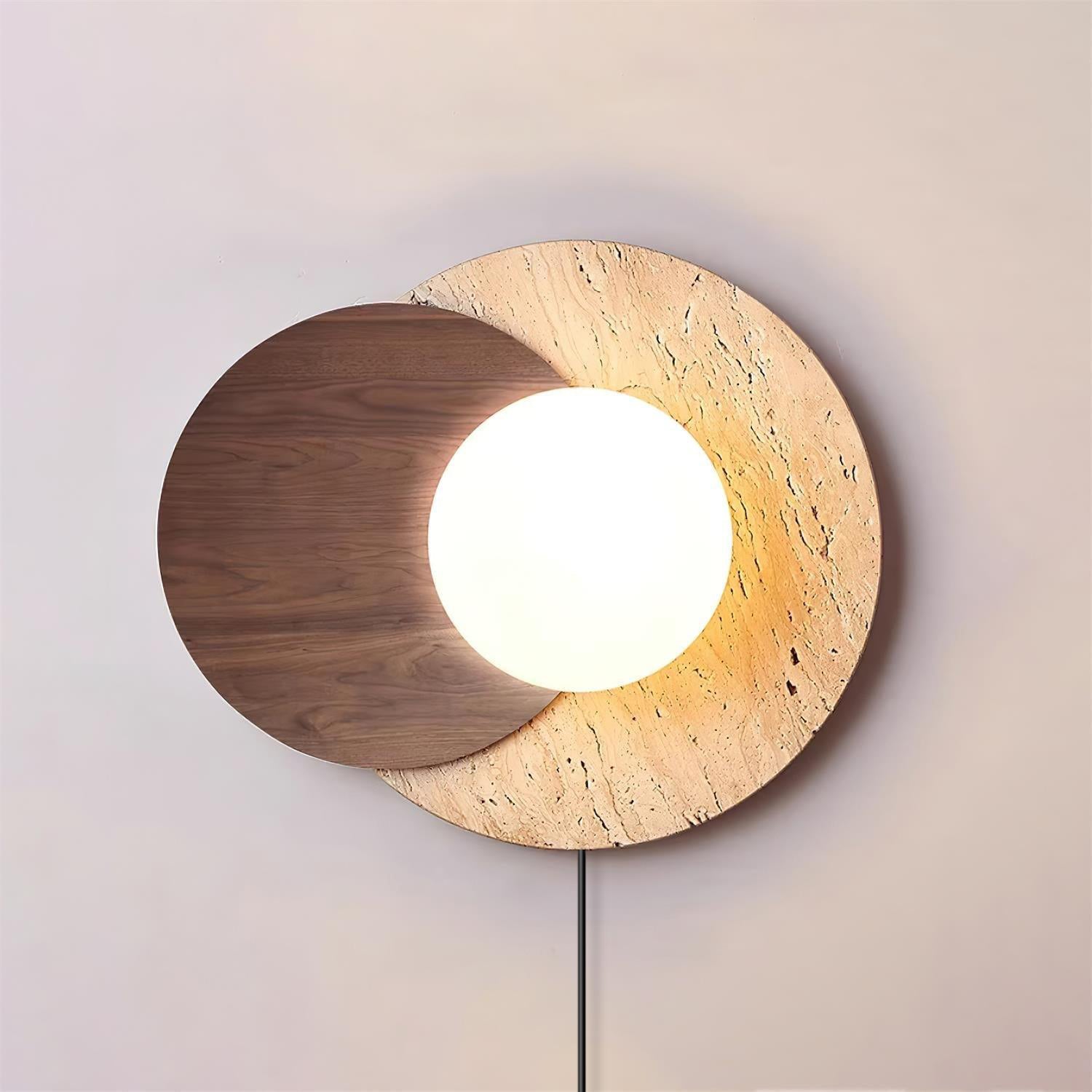 Kassandra - Plug-in Globe Wall Lamp