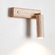 Orpheus - Travertine Torch Wall Lamp