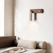 Orpheus - Travertine Torch Wall Lamp