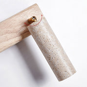 Orpheus - Travertine Torch Wall Lamp