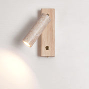 Orpheus - Travertine Torch Wall Lamp