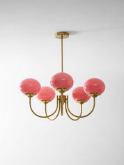 Hedone - Hand-Sprayed Glass Chandelier