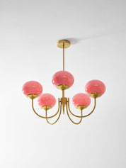 Hedone - Hand-Sprayed Glass Chandelier