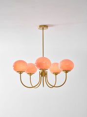 Hedone - Hand-Sprayed Glass Chandelier