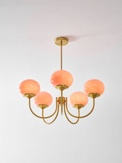 Hedone - Hand-Sprayed Glass Chandelier